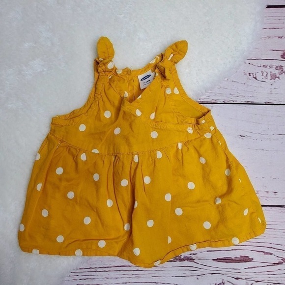 Old Navy Top & Bloomers Set Blue 6-12 mo - Picture 2 of 8